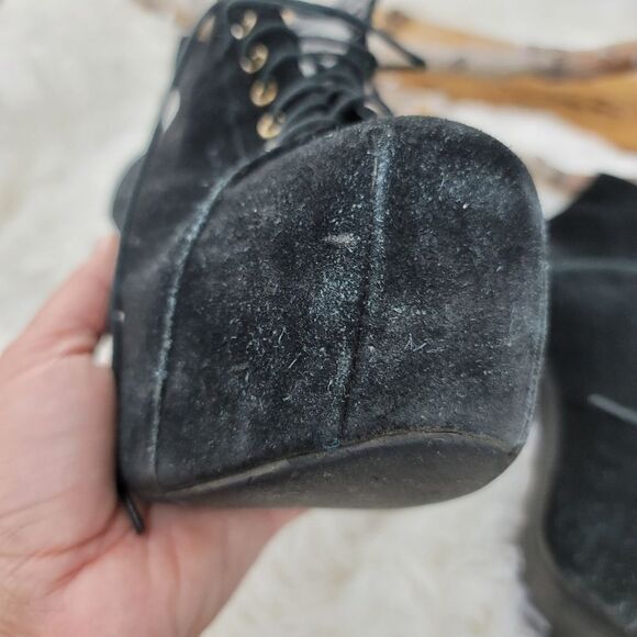 Jeffrey Campbell Lita black platform booties - Picture 3 of 16